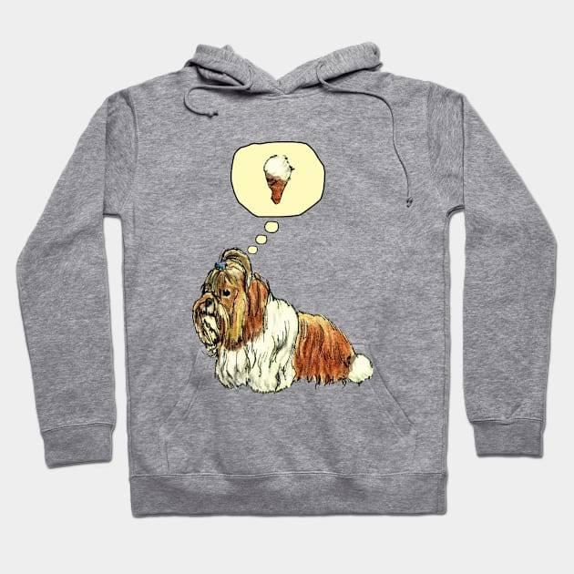 The Shih Tzu and The Ice Cream Hoodie by Producer